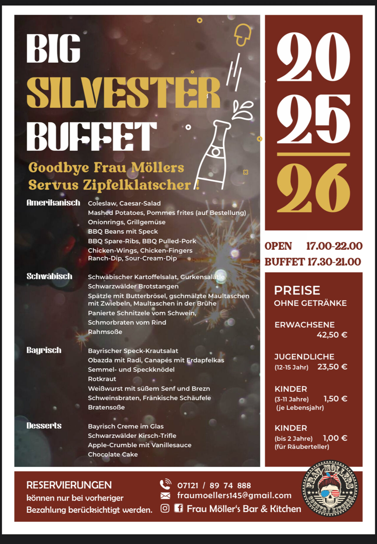 Silvester-Buffet