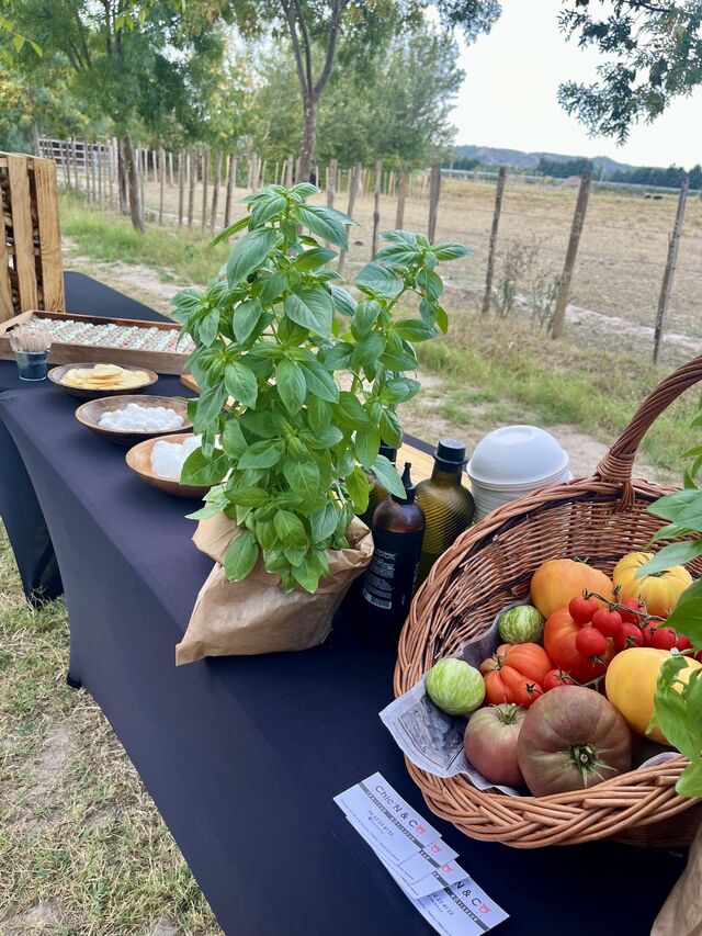 Atelier tomates mozzarella 