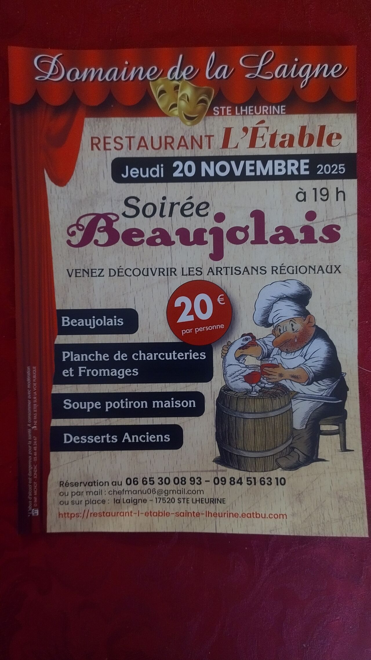 Soirée Beaujolais