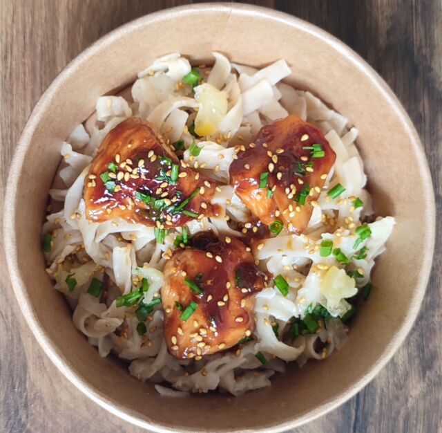 Brandilha Tom Kha Kai, poulet teriyaki