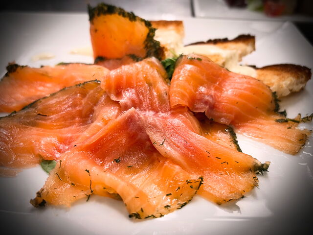 Carpaccio di salmone
