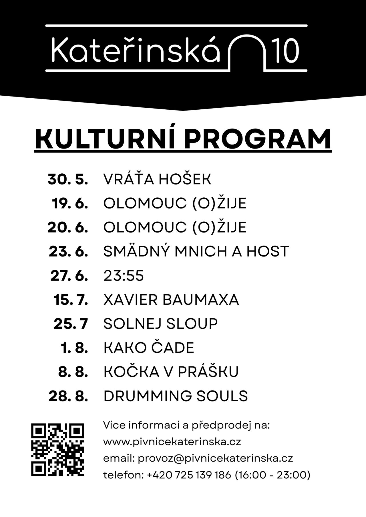 Program Kateřinská 10