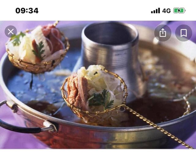 Les prix d’achats des produits et matière premières augmentent sans cesse, fondue chinois 4 personnes / 88 e