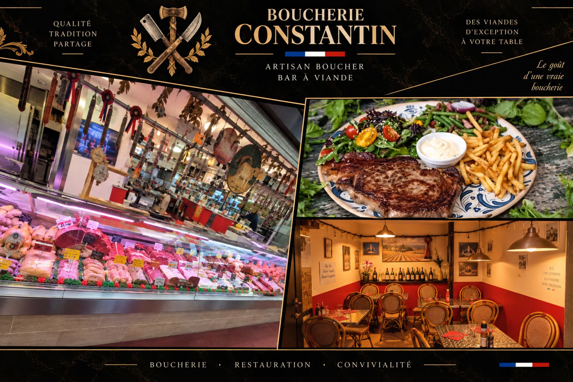 De la boucherie à l’assiette