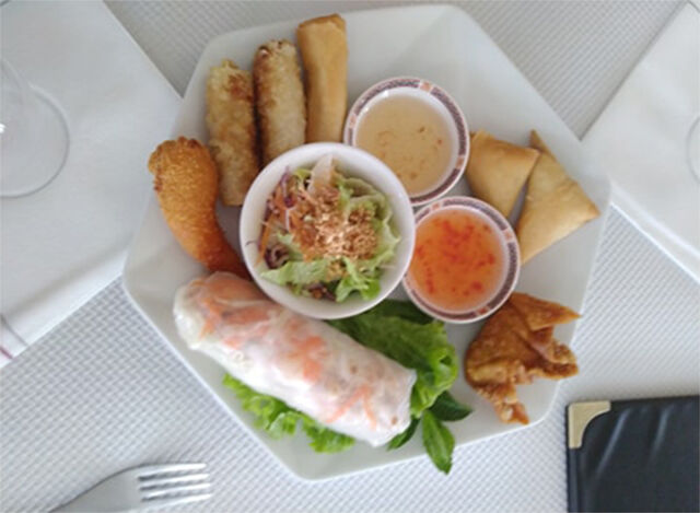 Assiette royale maison