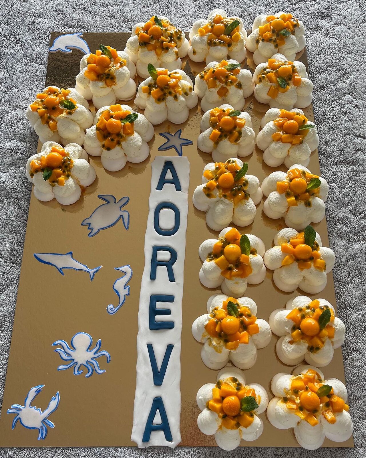 Mini pavlova d’anniversaire 