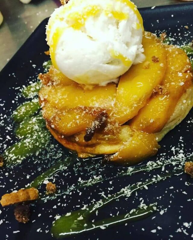 Tatin à la mangue