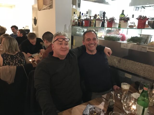 Ronny Prins en Ludo Vandewalle...zonder woorden...