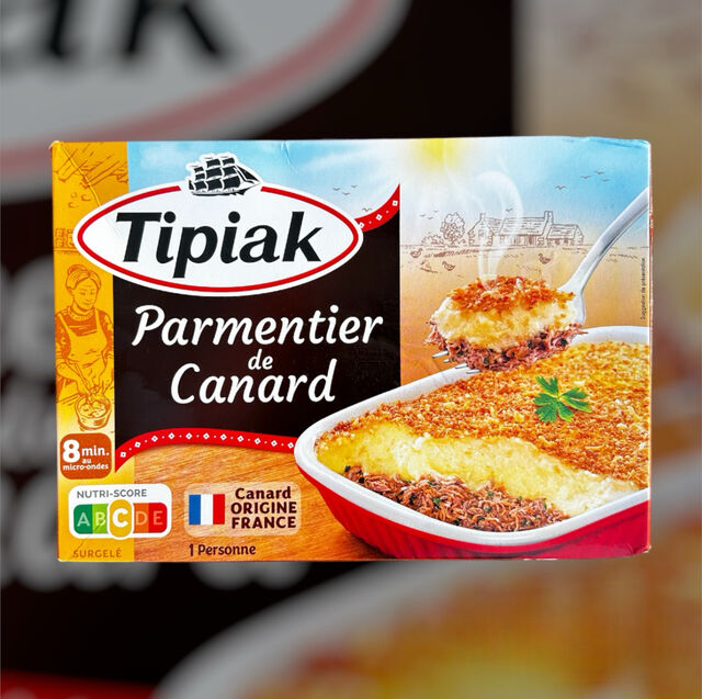 Parmentier de Canard Tipiak 1pers [310g] - 8.90€
