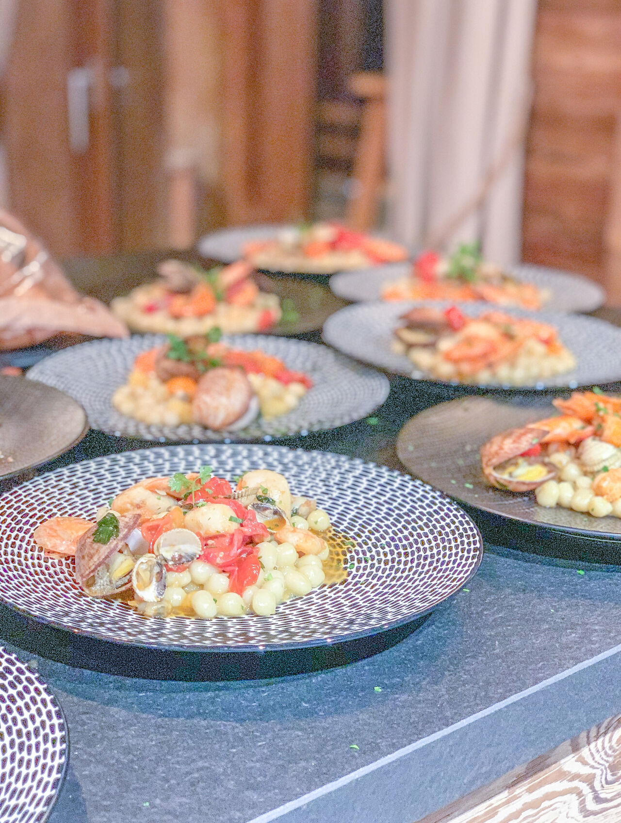 Gnocchetti aux fruits de mer avec des petits tomates datterini !
Une vraie délices.
Ça va très bien même pour les fête desNoel