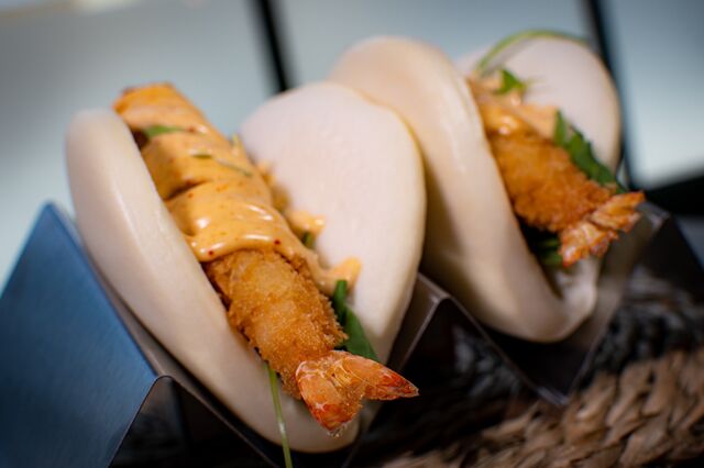 Pan bao de langostino