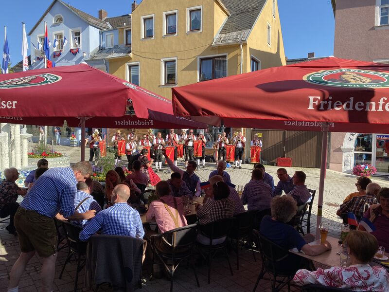 Selber Wiesenfest Egertaler Blaskapelle 