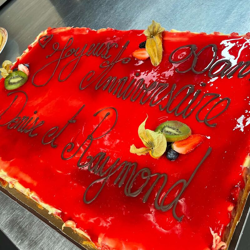 Entremet Fruits Rouge