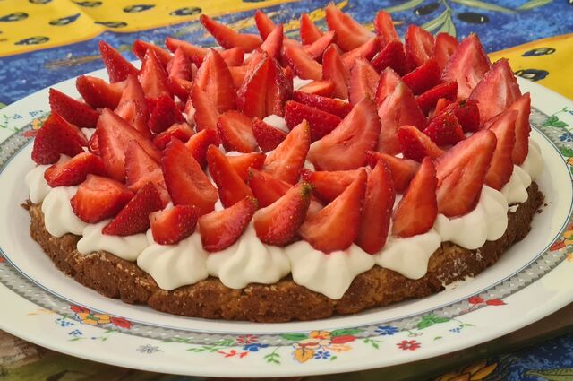Tarte aux fraises