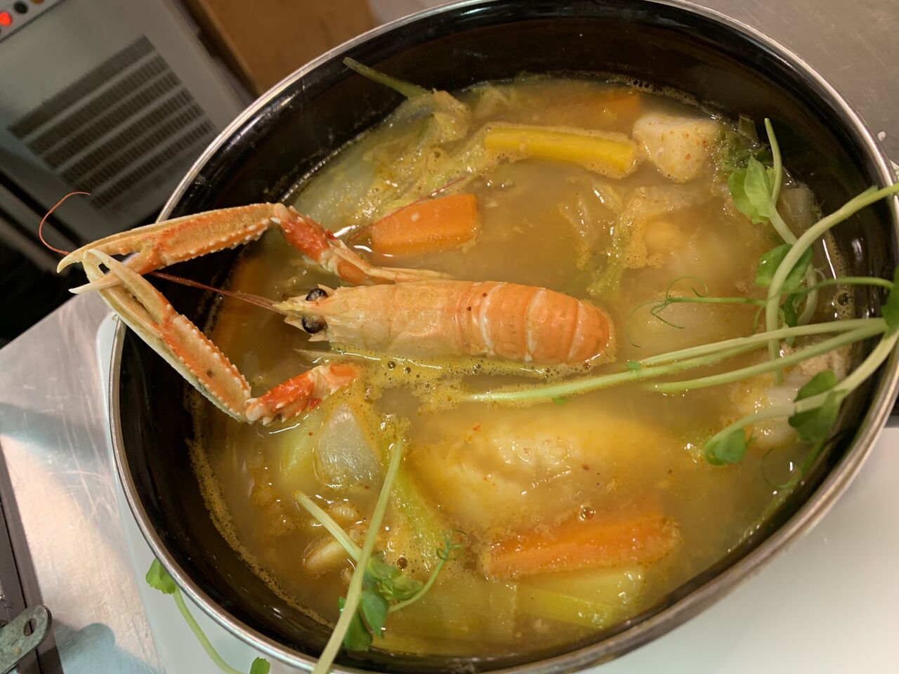 pot au feu de fruit de mer