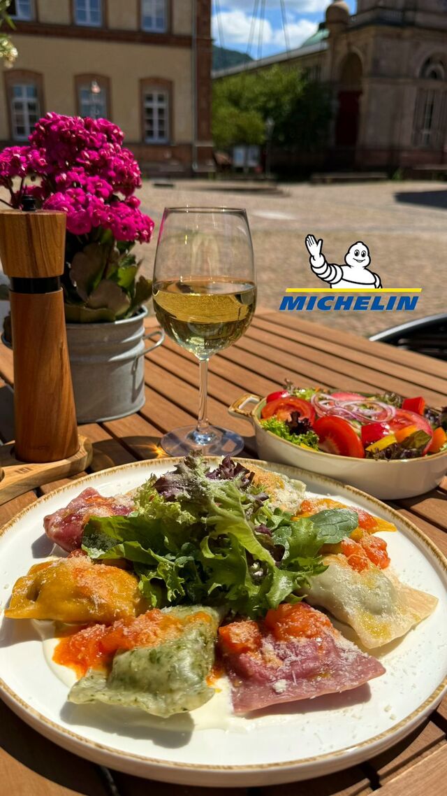 Hausgemachte Maultaschen – ausgezeichnet mit einer Empfehlung im Guide Michelin.