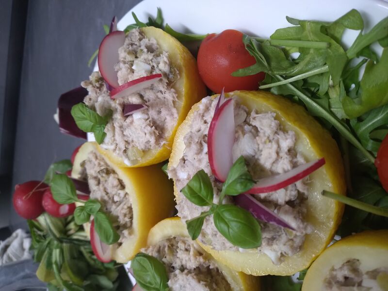 Pasta z wędzonej makreli w cytrynie