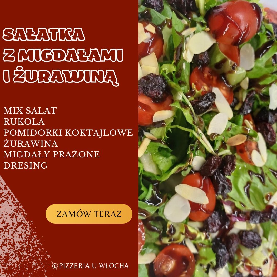 Z MIGDAŁAMI I ŻURAWINĄ