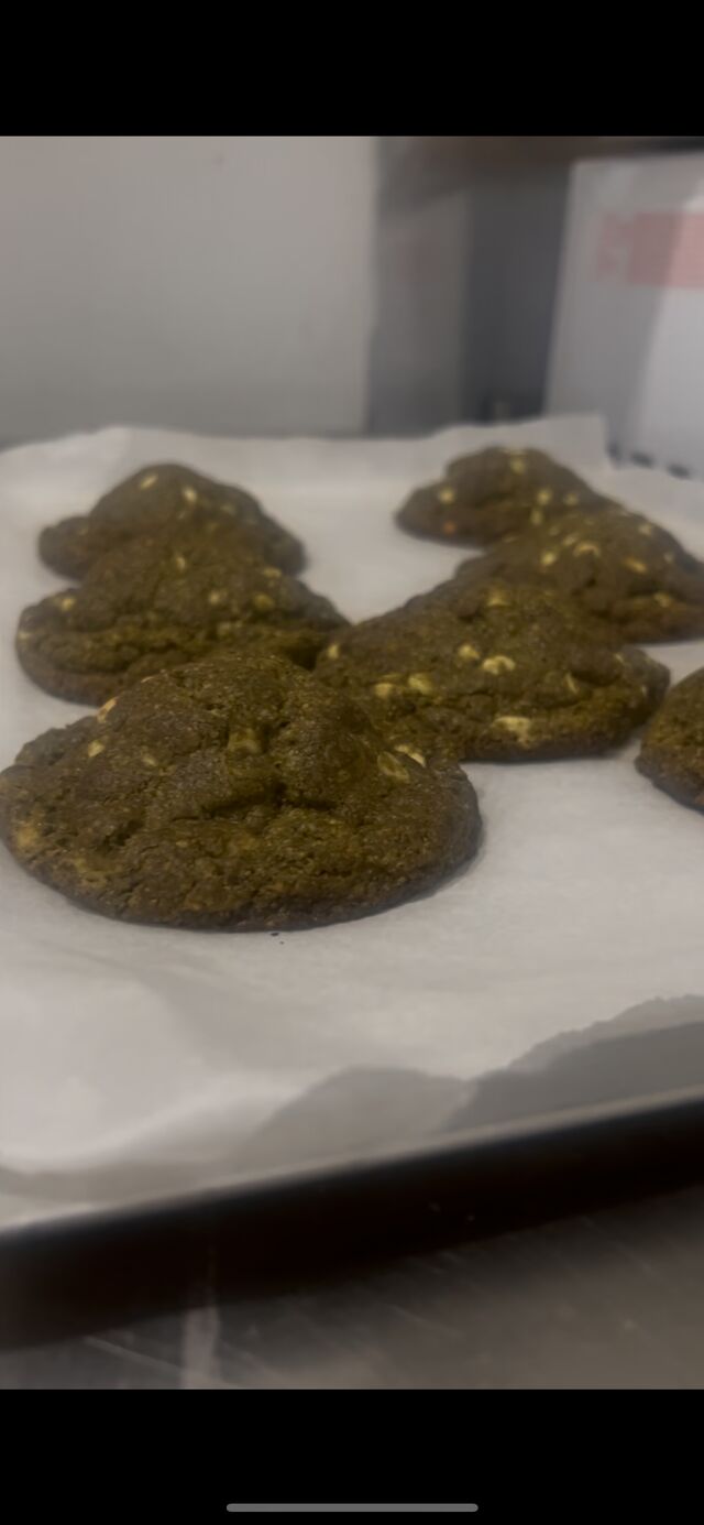 Matcha cookies 