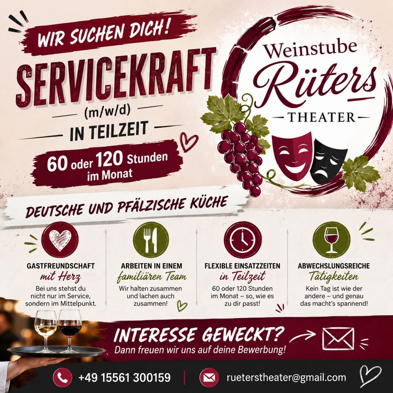 Wir suchen