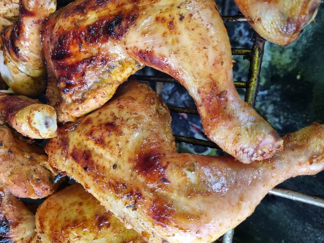 Cuisses de poulet boucané 
