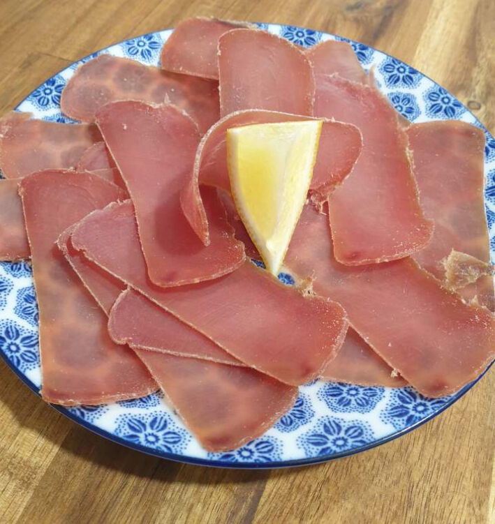 Tapas de muxama