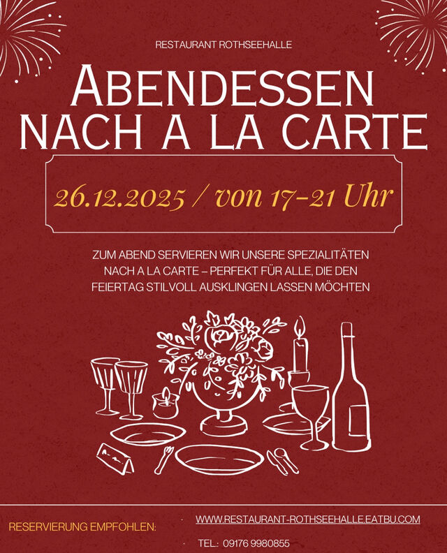 Abendessen 26.12