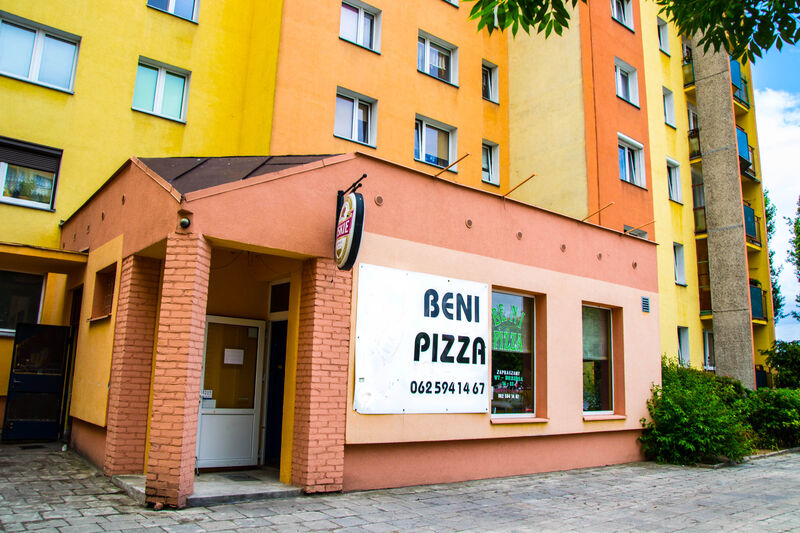 Beni Pizza Kalisz z zewnątrz