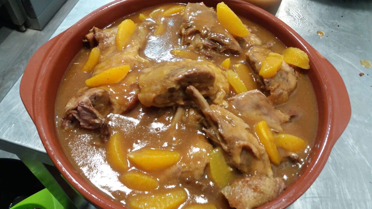 Pato a la Naranja