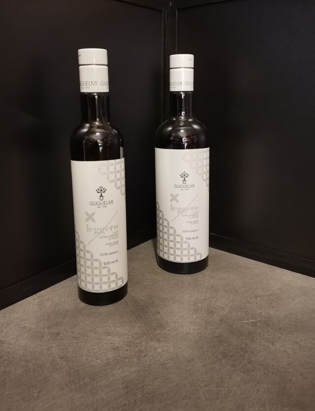 Huile d'olive Leggero 500ml=plus en stock ou 750ml=21.90€.