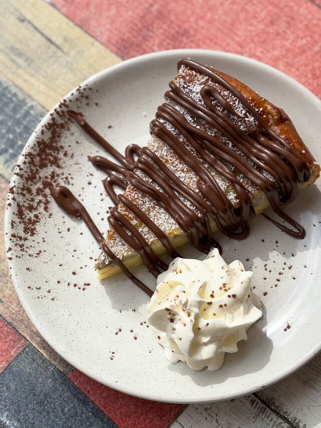 Clafoutis banane - nutella et coco 