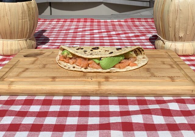 Piadina Eros
Saumon - avocat 