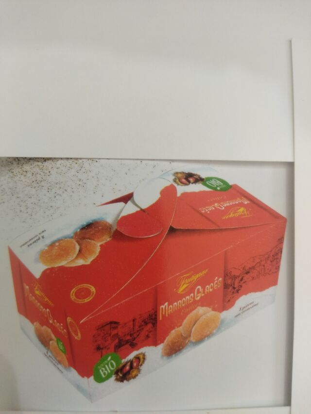 Marrons glacés 2 à 5.40€ les 140gr