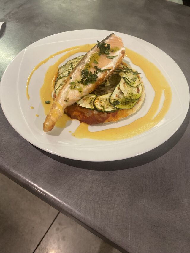 Saumon à la plancha(Plat du Jour)