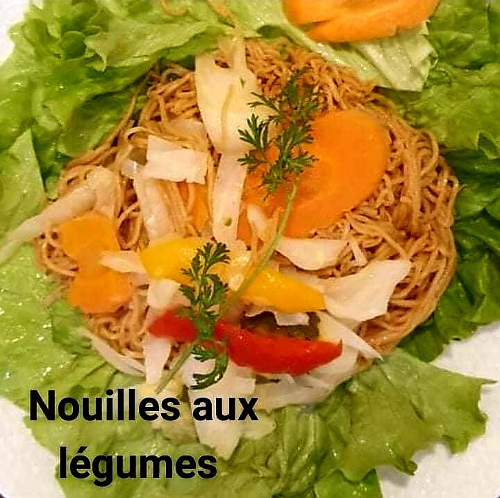 Nouilles 🍜 sautées aux légumes. 