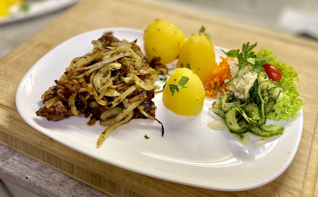 Leber nach Art des Hauses