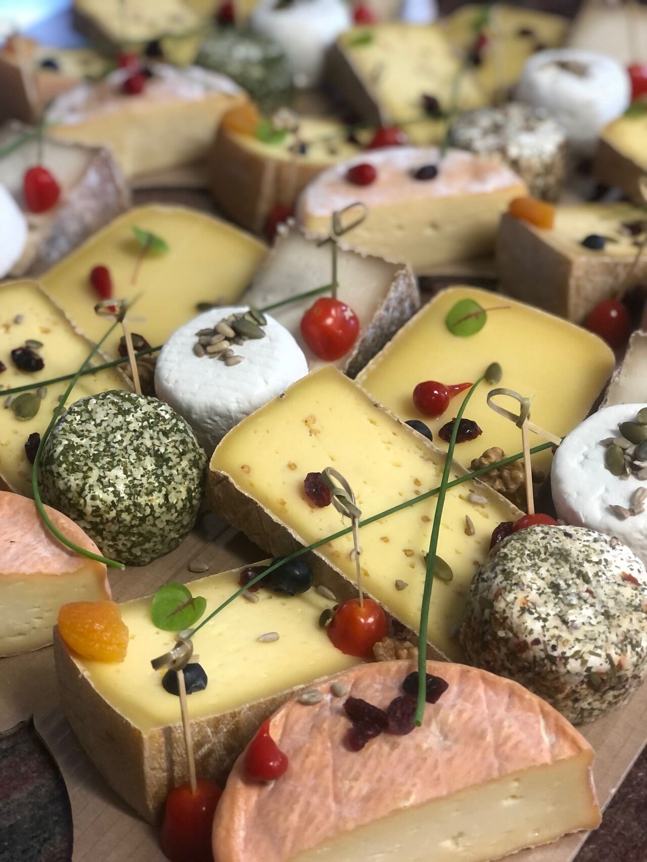 Plateau de fromages de nos vallées