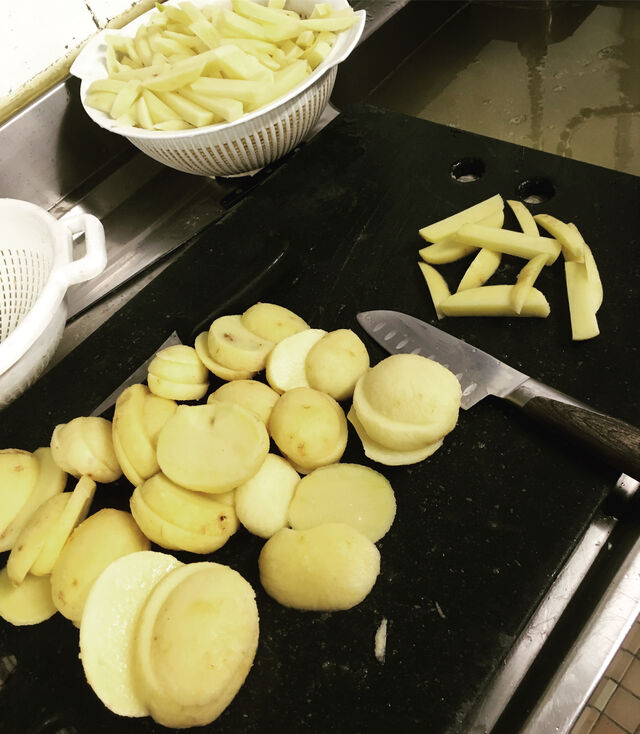 Frites maison!