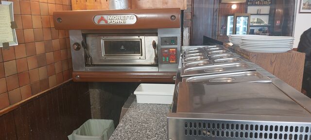 Notre four à Pizzas.