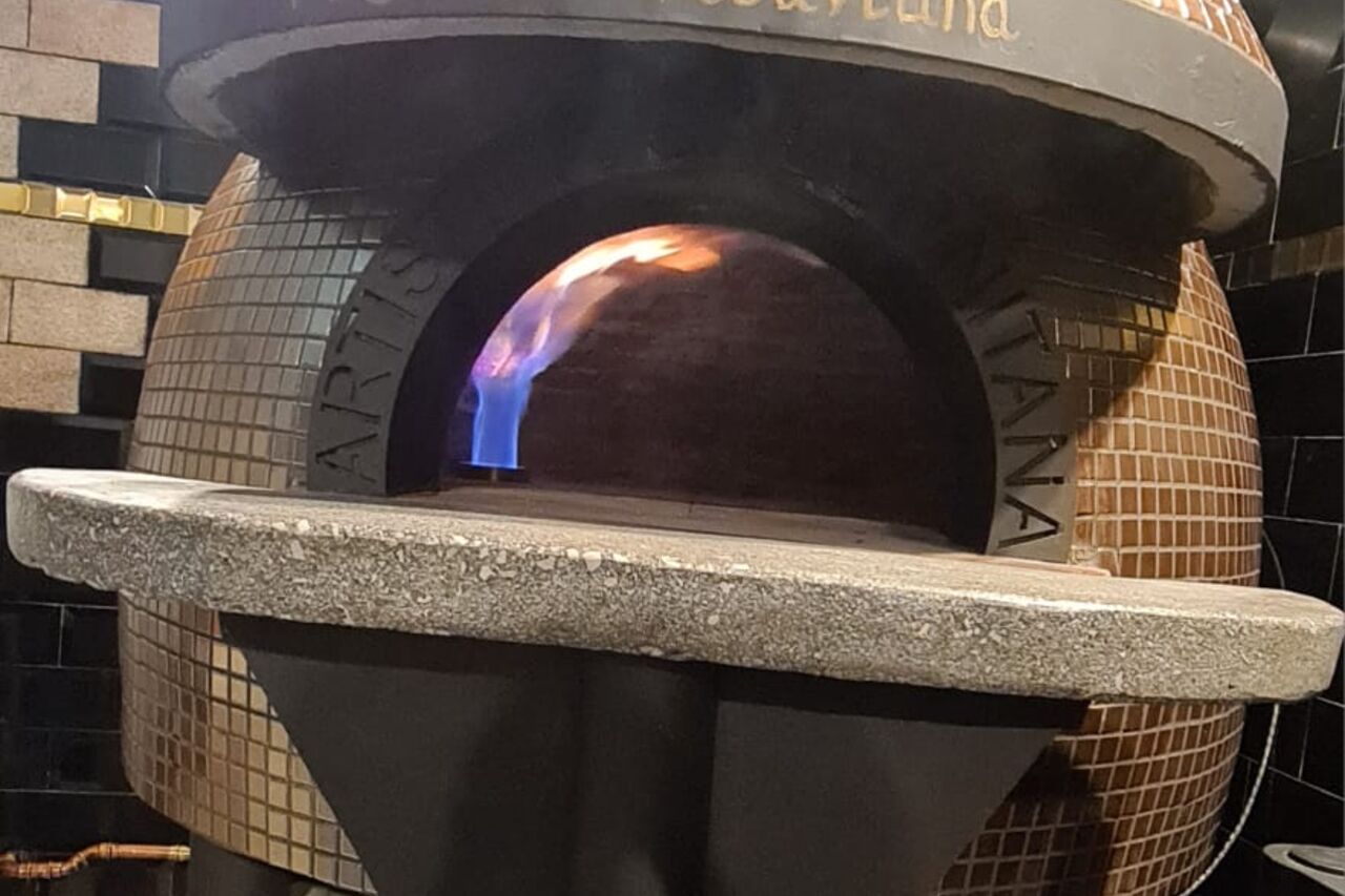 Notre four à pizza sur mesure 😍