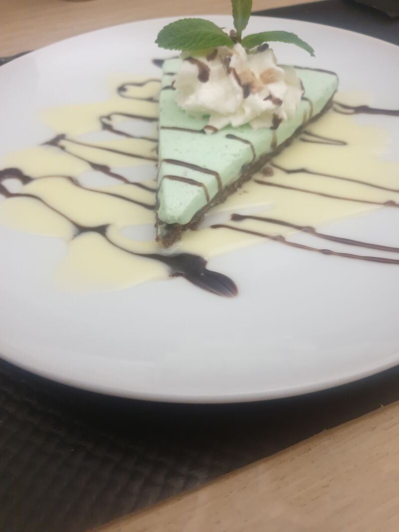 Tarte choco/menthe