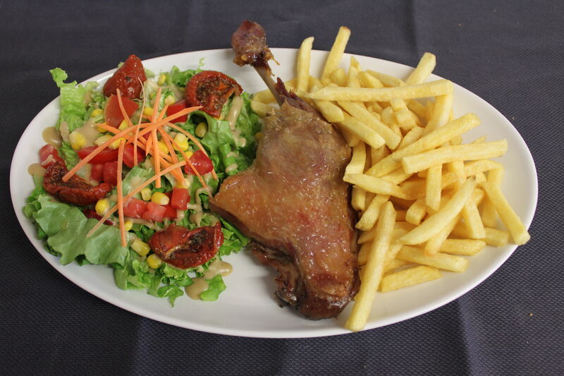 Cuisse de canard confît