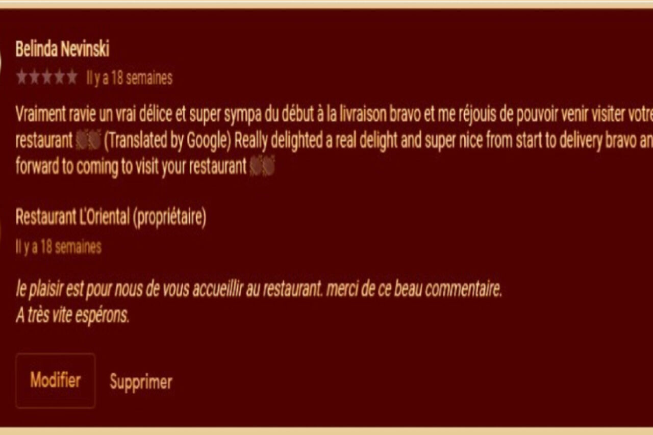 Avis et Commentaires