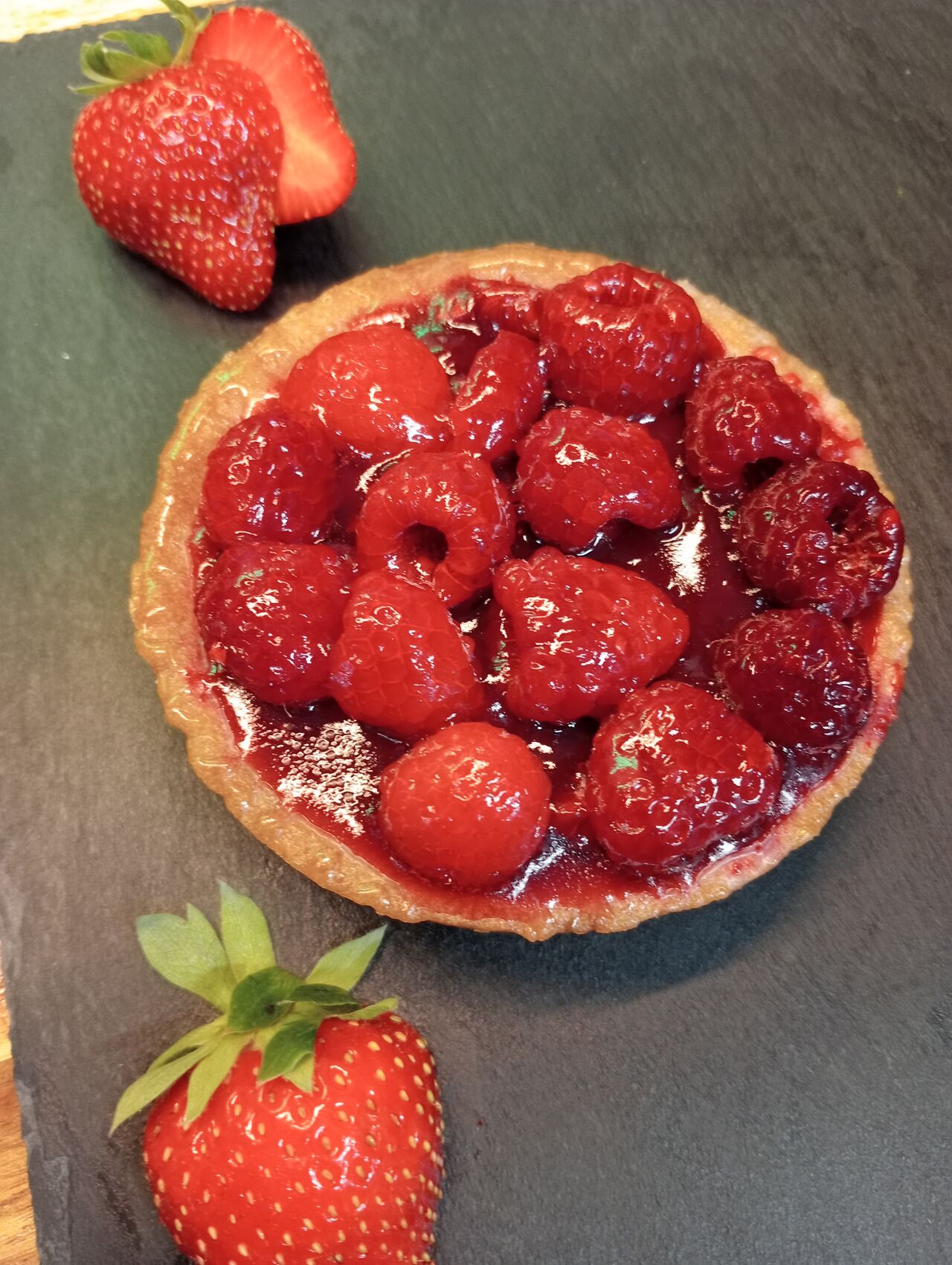 TARTE AUX FRAMBOISES 