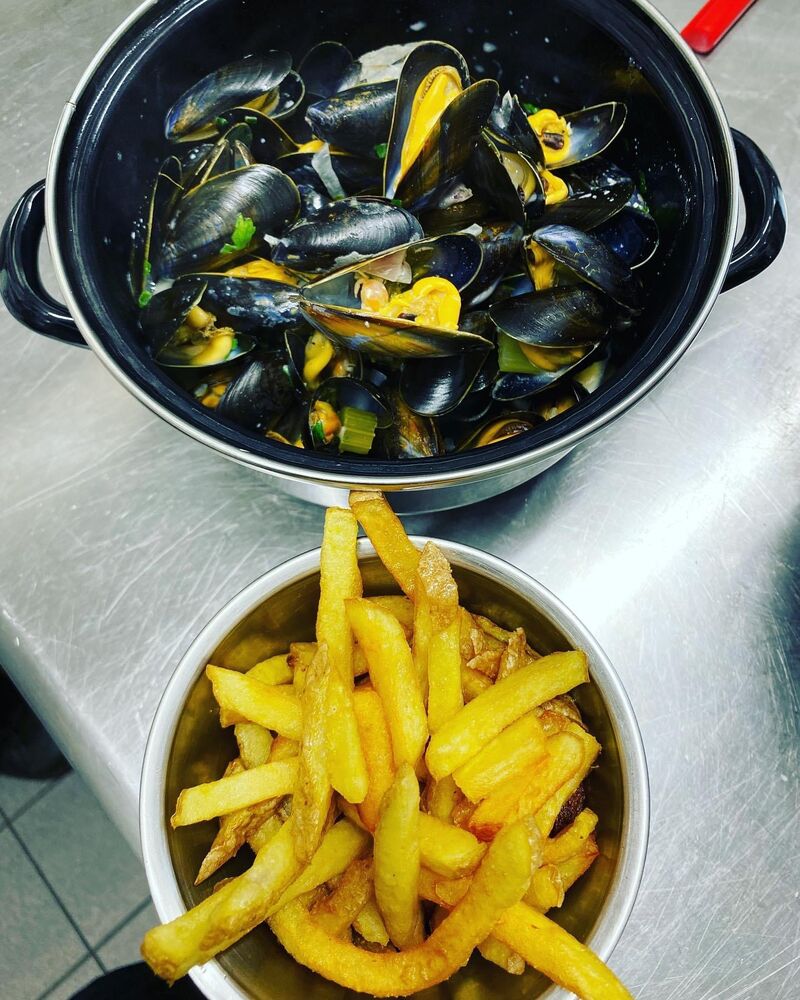 Moules + Frites maison le weekend