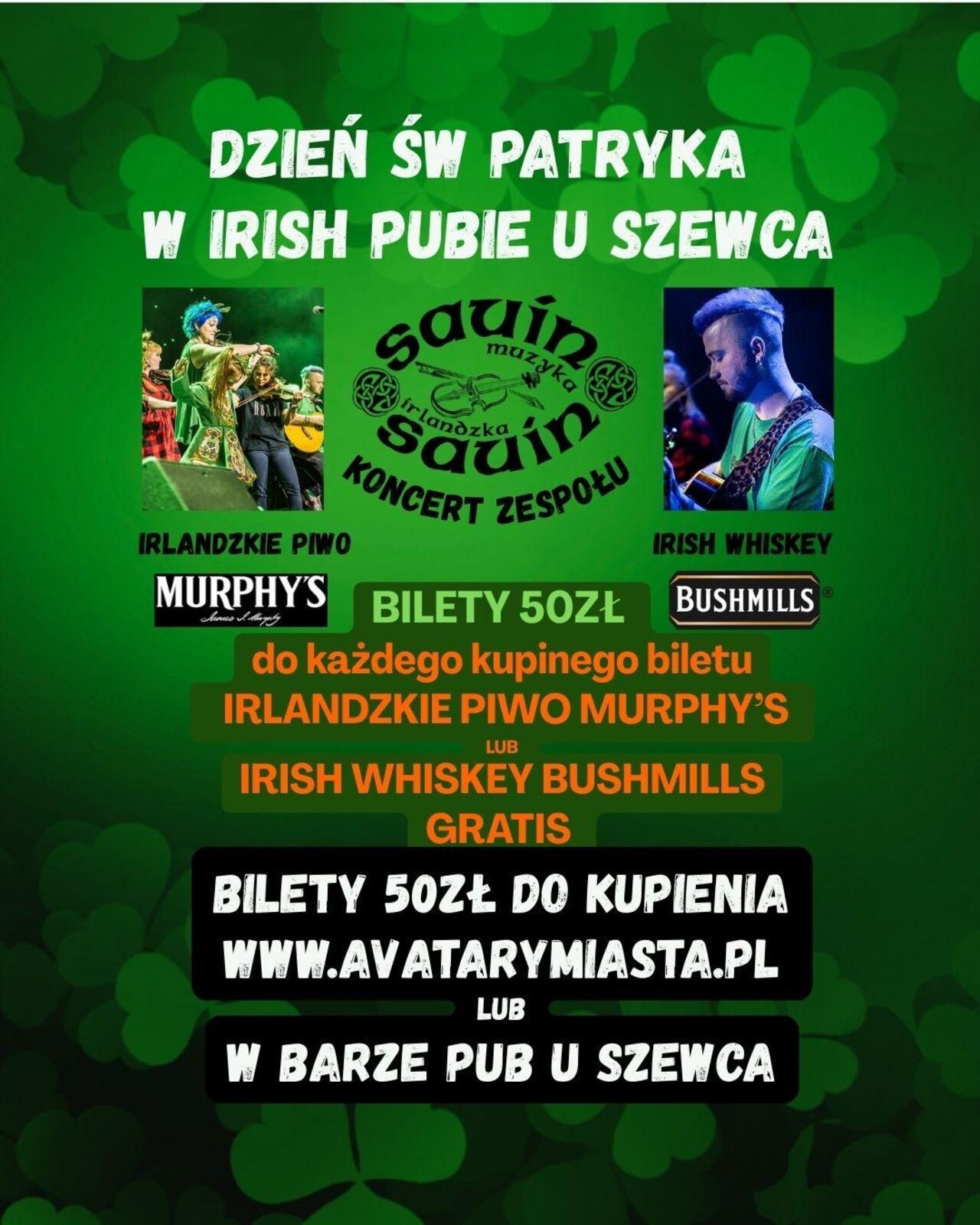 Dzień św. Patryka 17.03.2026