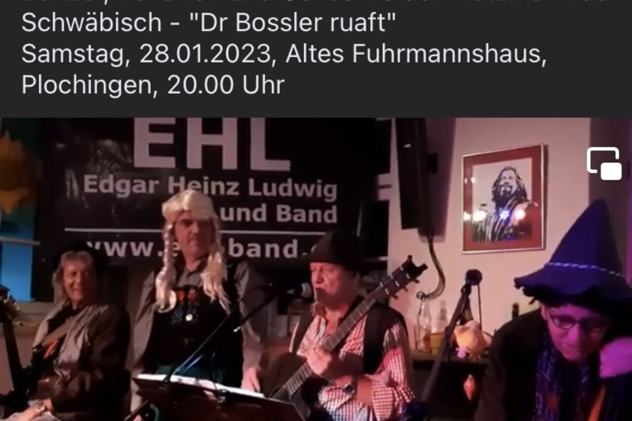 EHL- Band mit Harry Seeger am 28.01.23