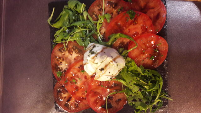 Brasserie la Villa Mérignac
Plat Italien, mozzarella di buffala AOP
Roquette