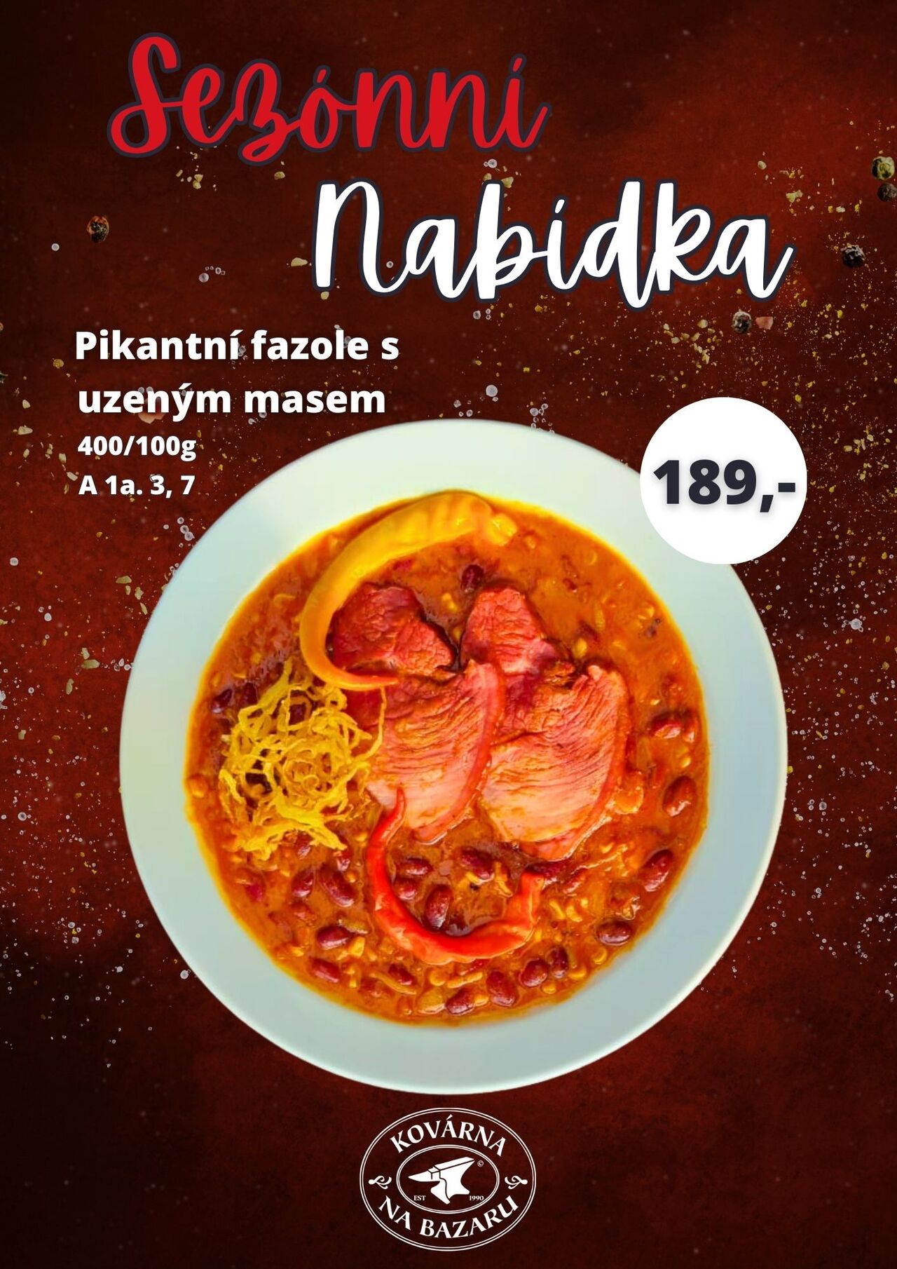 🔥 Pikantní chuťový zážitek v Kovárně Na Bazaru!