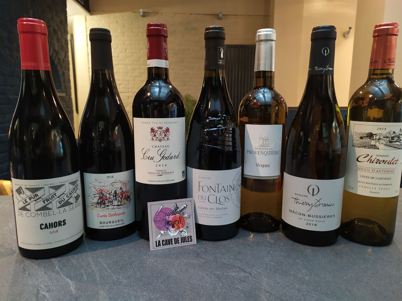 merci à La Cave De Jules pour notre super sélection de vins 
